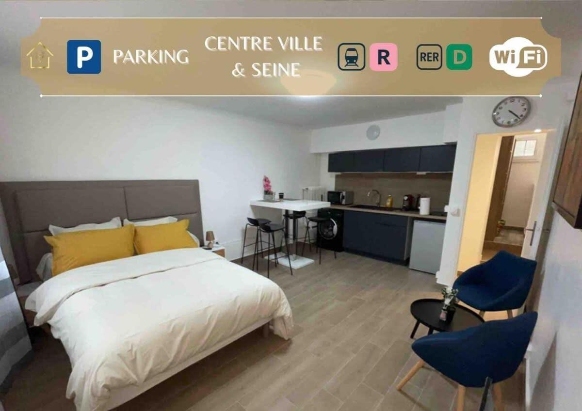 Séjour à MelunAppart'Hôtel de la Médiathèque Extérieur photo